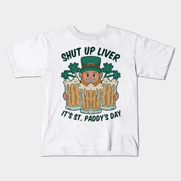 St Patrick's funny quote Kids T-Shirt by Picasso_design1995